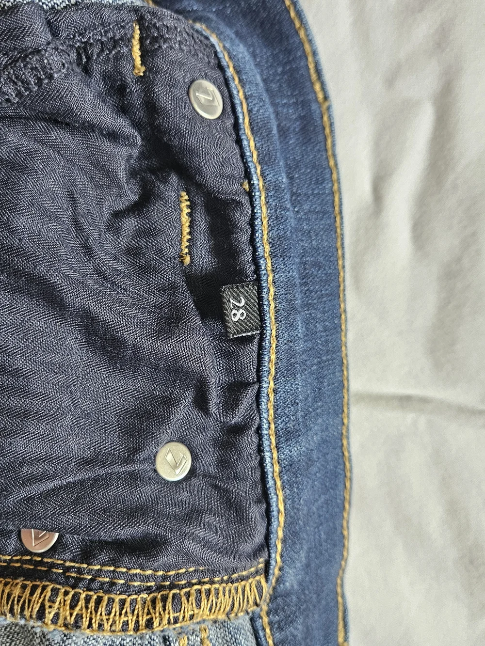 7 For All Mankind Dark Blue Straight-Leg Women's Jeans